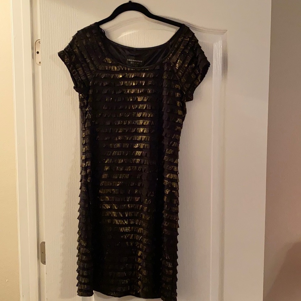 Gold Evening Dress